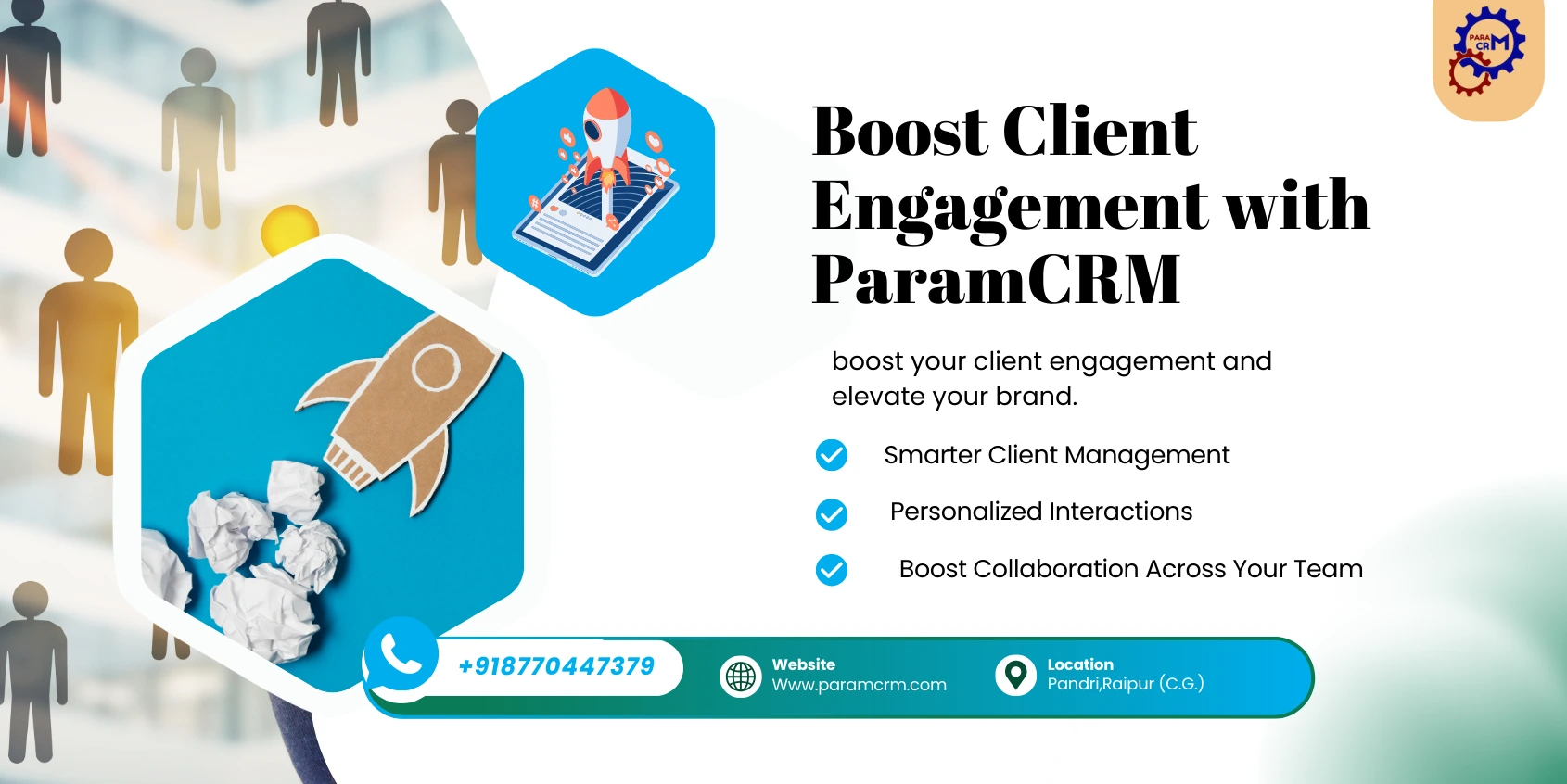 Boost Client Engagement with ParamCRM