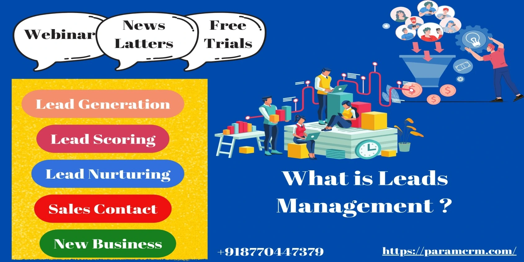 Leads Management: Key to Business Success | ParamCRM Raipur